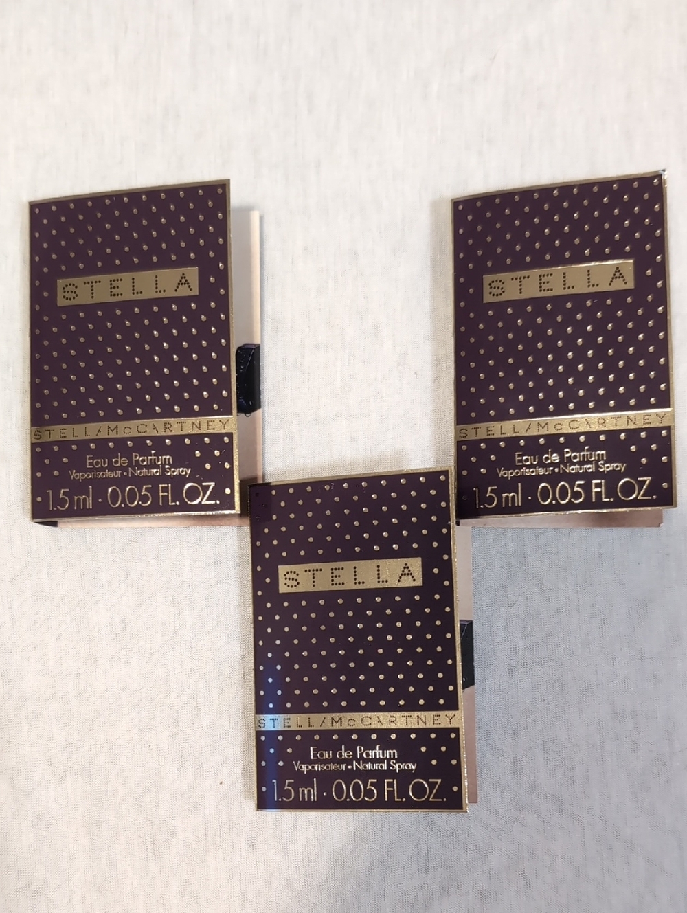 Stella McCartney Eau de Parfum EDP Sample Spray (3)  .05oz, 1.5ml *Discontinued*